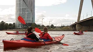 Riga Old Town Tour by Kayaking
