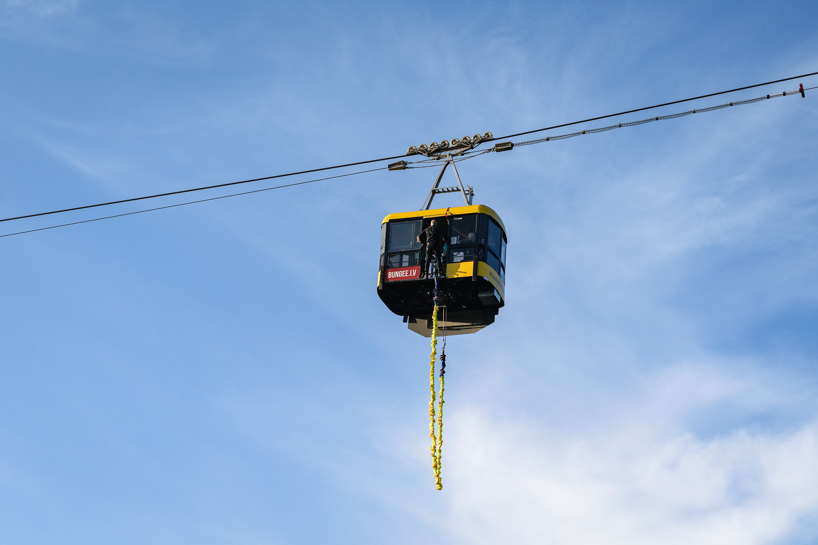 Bungee Jumping in Siguda - Gauja National Park
