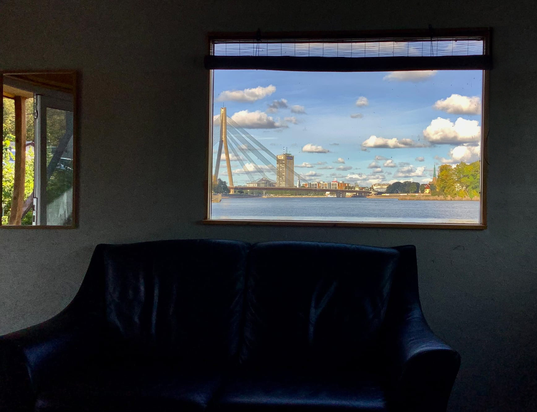 Floating Sauna in the Center of Riga