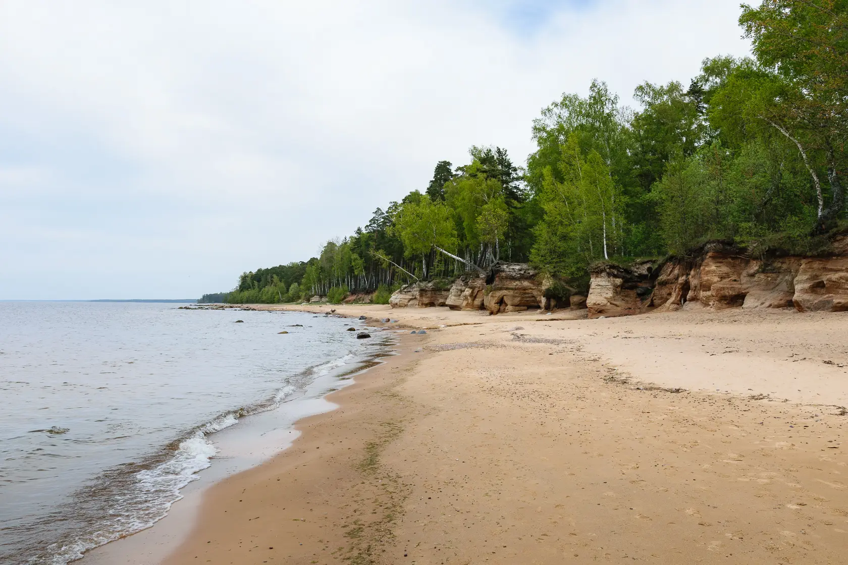 Latvia’s Wild Seaside Escape–Walk, Swim & Cross into Estonia