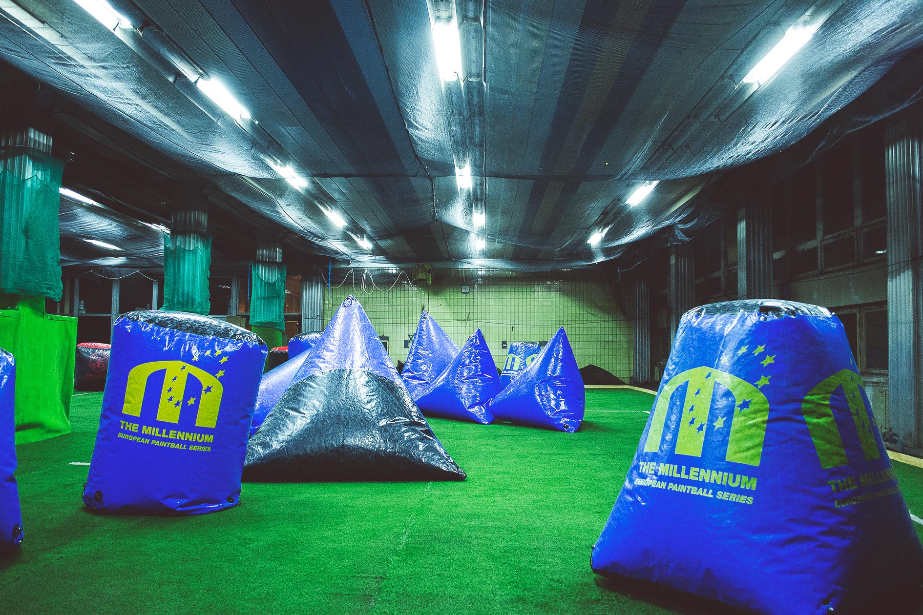 Riga Paintball in a Former Factory