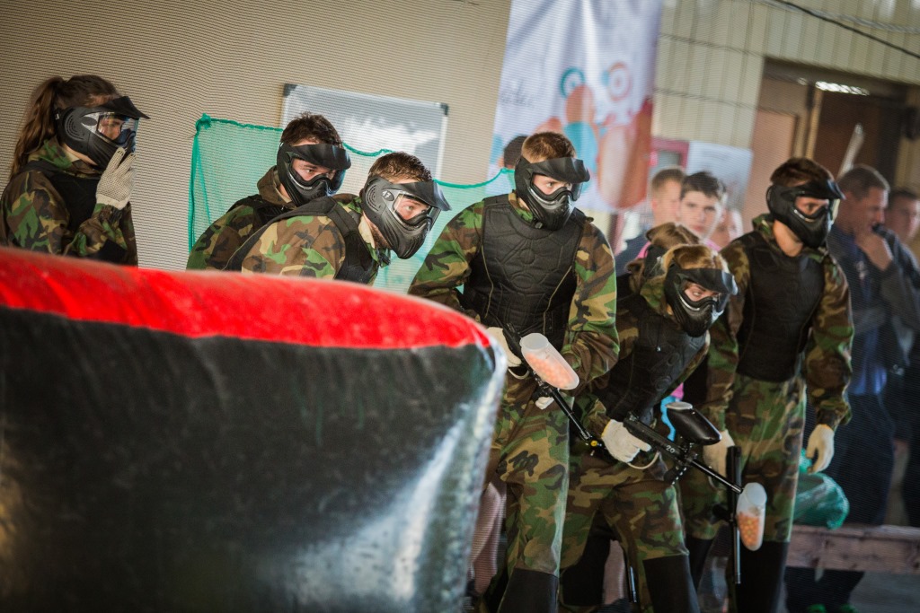Riga Paintball in a Former Factory